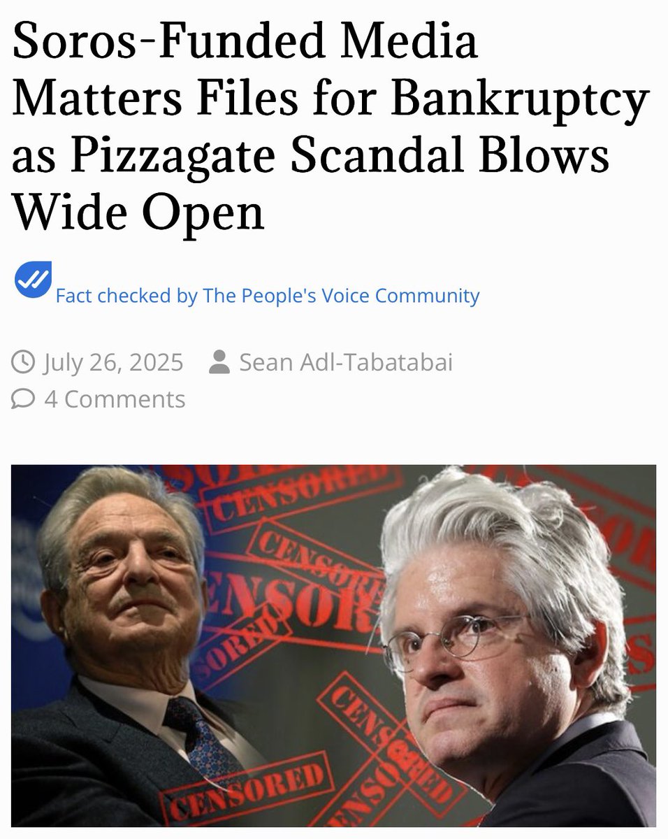 I so hope this is true. 🙏 

I’m so sick of the corrupt UNIPARTY perverts in Congress who use NGO’s to break our laws and launder tax money back to themselves. 

‘We are not sorry to see this horrible organization go under. What awful people.’ 

See Link Below 👇 🔥🔥🔥