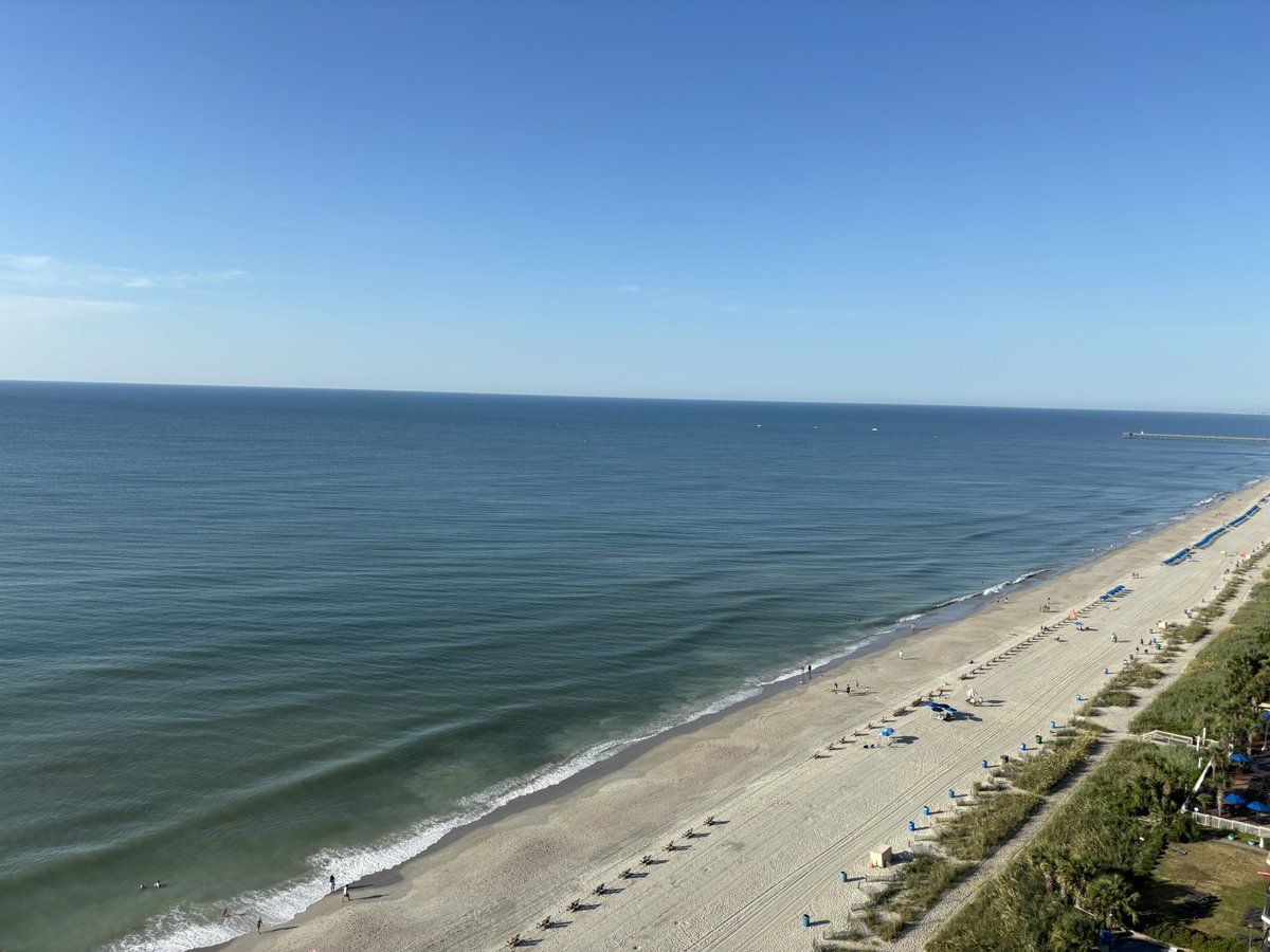 The catastrophic sea level rise in Myrtle Beach is absolutely terrifying this morning.