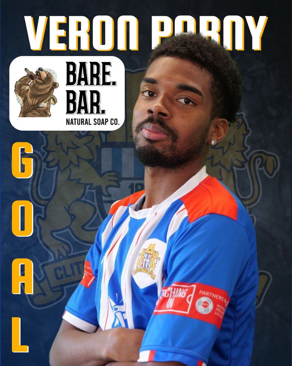 ClitheroeFC's tweet image. GOOOOAAALLLLL 

Welcome back, V! 

🔵3-0⚪