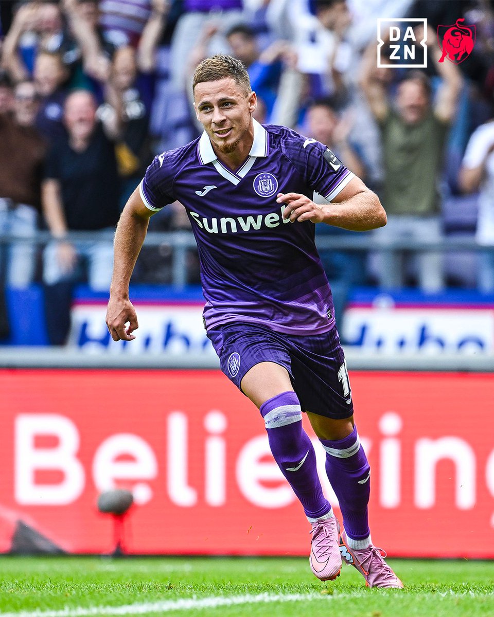 ⏳ | Thorgan Hazard marque le premier but du RSC Anderlecht de la saison 25/26 de JPL ! 🟣⚪ #ANDWES

Regardez la #JPL uniquement sur DAZN ! 📲