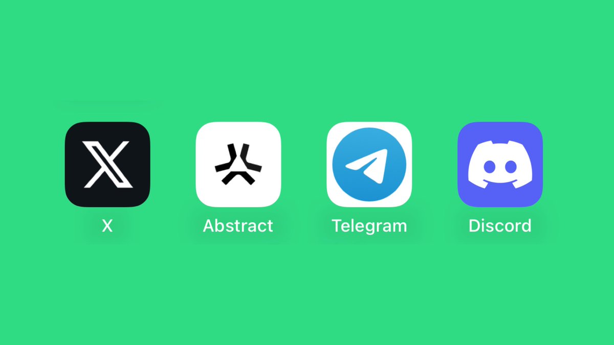 The only apps you need to make it this cycle

Bridge to the green chain

<a href="/AbstractChain/">Abstract</a>
