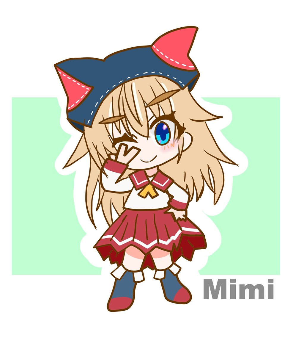 nonono_ex_extra's tweet image. 久々にうちの子ミミちゃんを描きました(∩´∀｀)∩