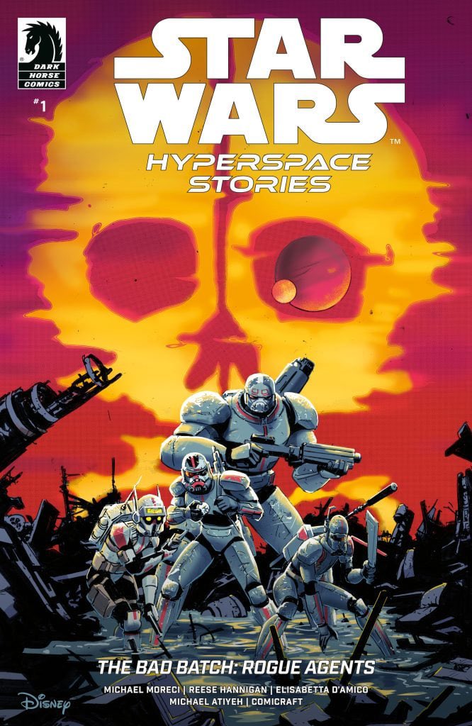 SWEmpire_'s tweet image. Une nouvelle mini-série de comics ‘STAR WARS HYPERSPACE STORIES: THE BAD BATCH: ROGUE AGENTS’ a été annoncée !
On y suivra les aventures des 4 membres originaux avant les événements de la saison 7 de ‘THE CLONE WARS’.