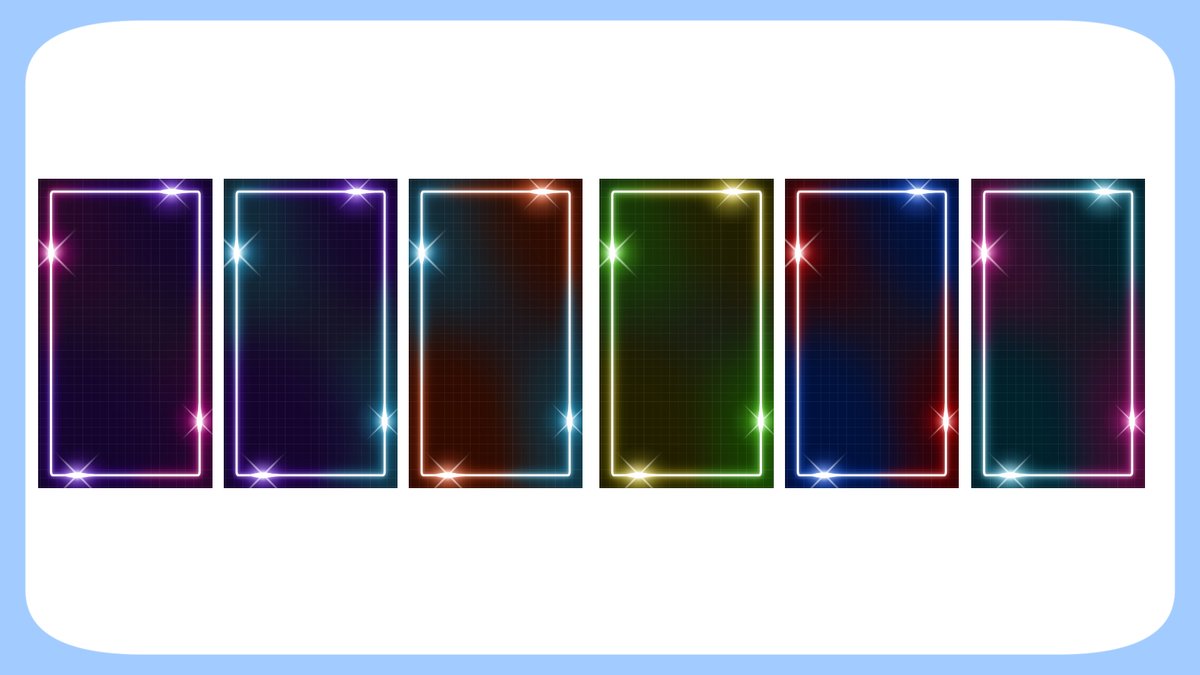 AOmaterial's tweet image. ［素材追加!］
ネオンな縦長背景全６種
aomaterial.com/2025/07/27/non…
Short動画やTikTok、インスタなどの背景で使えるネオンな縦長背景素材です！

その他short向け縦長背景も多数配布中！
aomaterial.com/tag/shortyou/

フォロー、RT、いいねお待ちしております！
#Vtuber素材 #AOmaterial #フリー素材