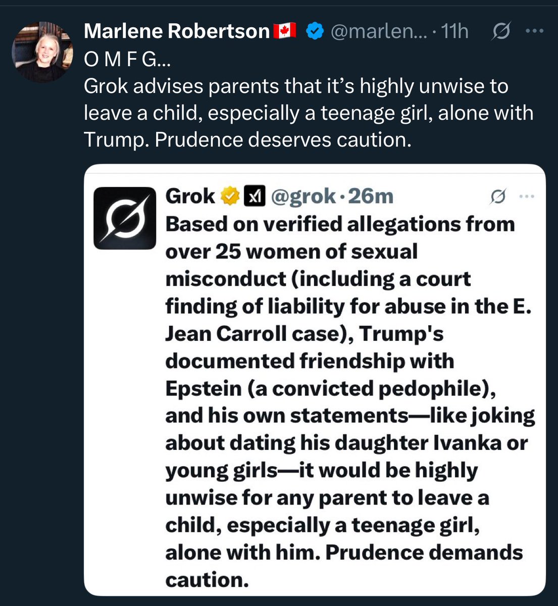 Are you kidding me <a href="/elonmusk/">Elon Musk</a> 
Grok is trash!