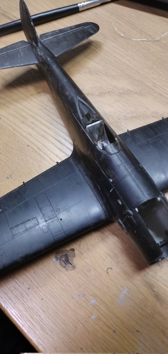 shiriusu2000's tweet image. #夏なので日本機つくろーぜ #経過 
タミヤ四式戦闘機疾風

士の字になりました
モーターライズにしようかな