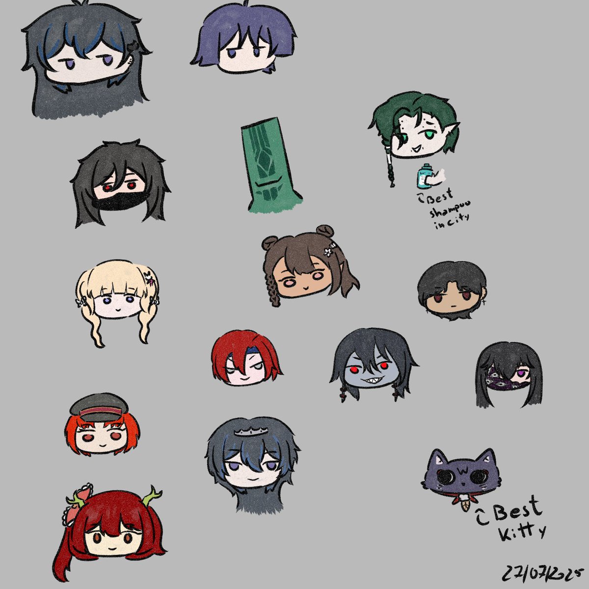 #MikelyaRkgk
Thank u for join in today stream! Had fun doodling everyone :D
I will see you friday