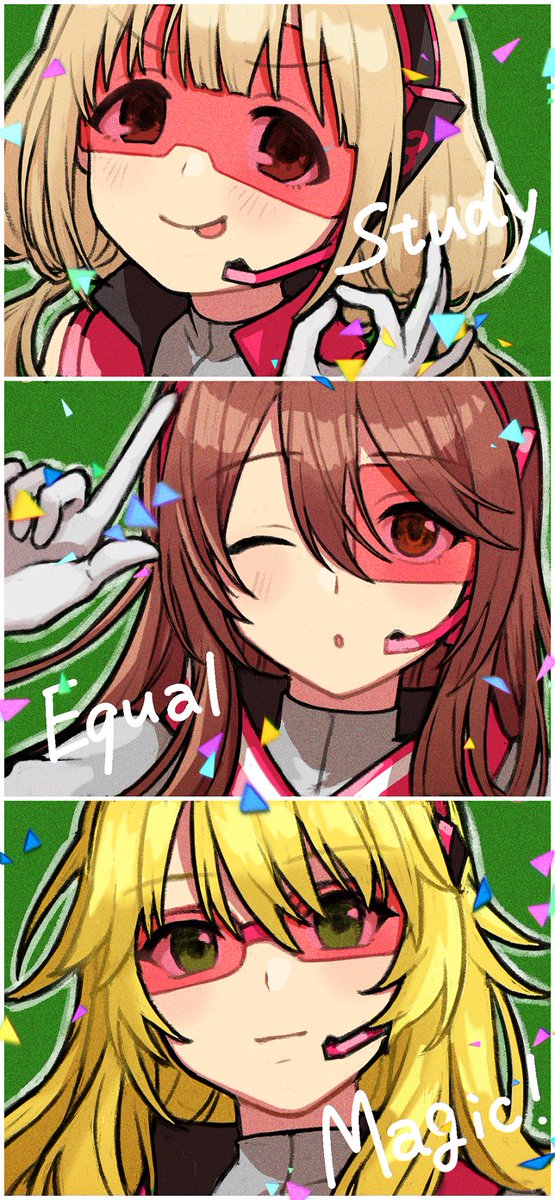 「Study Equal Magic！」
双葉杏・大崎甜花・星井美希
（MOIW2023ver）