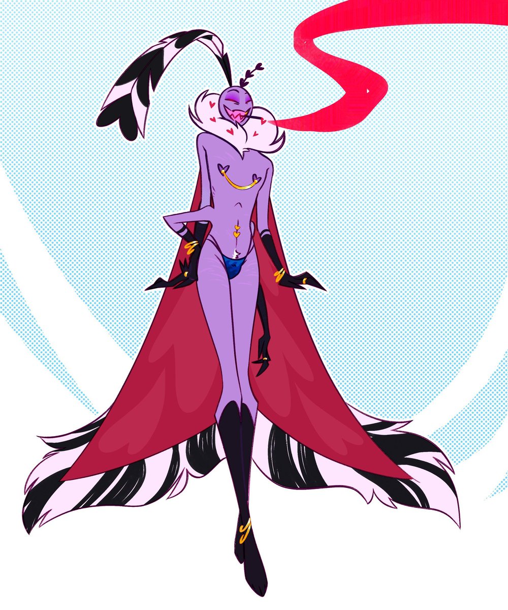squeakymoth's tweet image. Happy Valentino ☀️
#HazbinHotel #HazbinHotelValentino