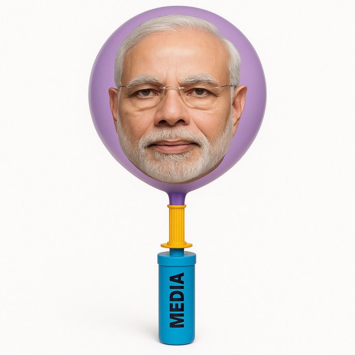 मीडिया ने मोदी का 'गुब्बारा' बना रखा है

गुब्बारे से हवा निकलते ही, गुब्बारा फुस्स