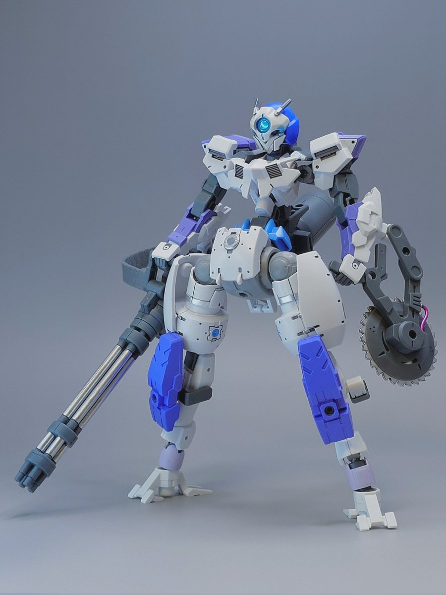 Ngr3O's tweet image. 【ヴォーパルバニー：アスカロン】
ウチのワンオフ機かつ量産機。
漸くまとまったので見て欲しい!
#30MM