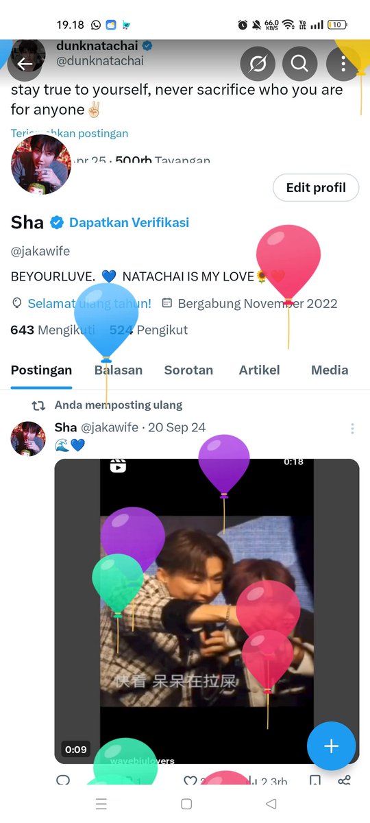 pengen diucapin sama <a href="/dunknatachai/">dunknatachai</a> 🥹