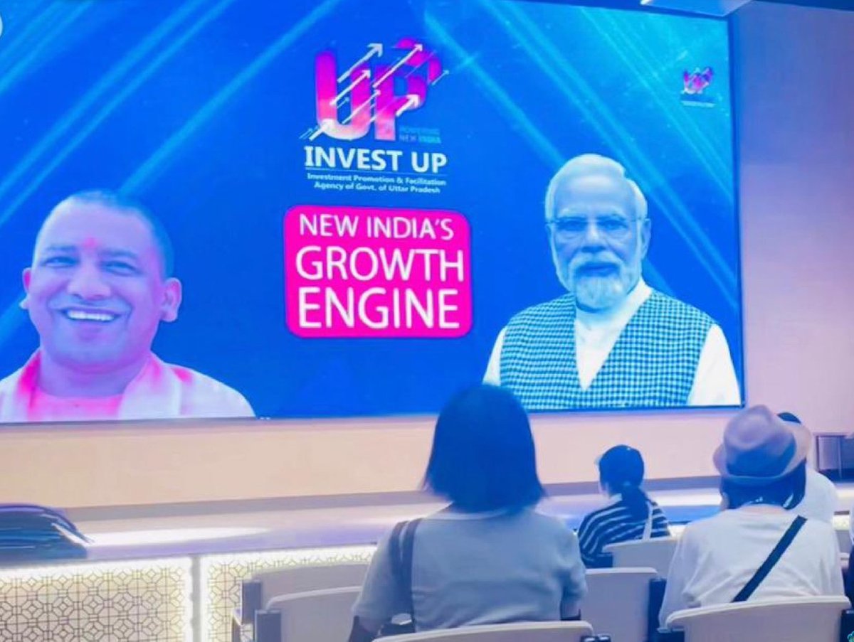 The Uttar Pradesh Pavilion Shines at World Expo, Osaka | 27th July 2025

At the India Pavilion – Bharat, Uttar Pradesh took centre stage, showcasing its dynamic transformation and investor-friendly ecosystem. From Semiconductor and Renewable Energy to IT, Defence, and GCC,