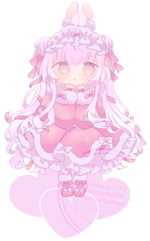 minipokatan's tweet image. うさぎさん🐰ポプリたちと同じ街に住んでるブティックのお店の子です🎀(ポプリのお店の衣装はうさぎさんのお店がデザインしたって設定です)
リボンやフリルが好きなお洒落なうさぎの女の子
衣装はアレンジして頂いてもお好きな衣装を着せて頂いても何でも大丈夫です♡♡ #うちの子チェンジタイム詳細