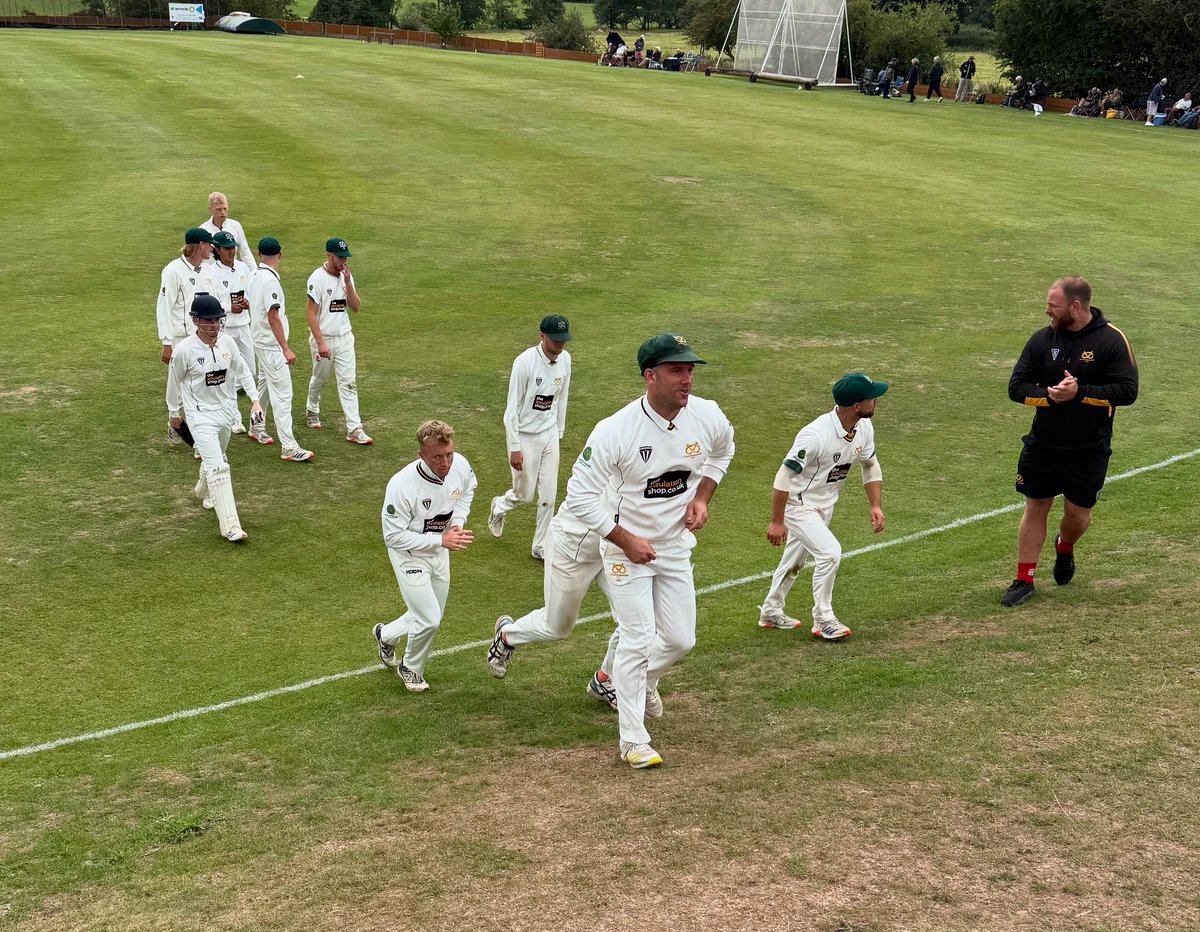 Four wickets in the morning session for us. Lincs are 98-4 at <a href="/checkleyaces/">Checkley CC</a> on day one.