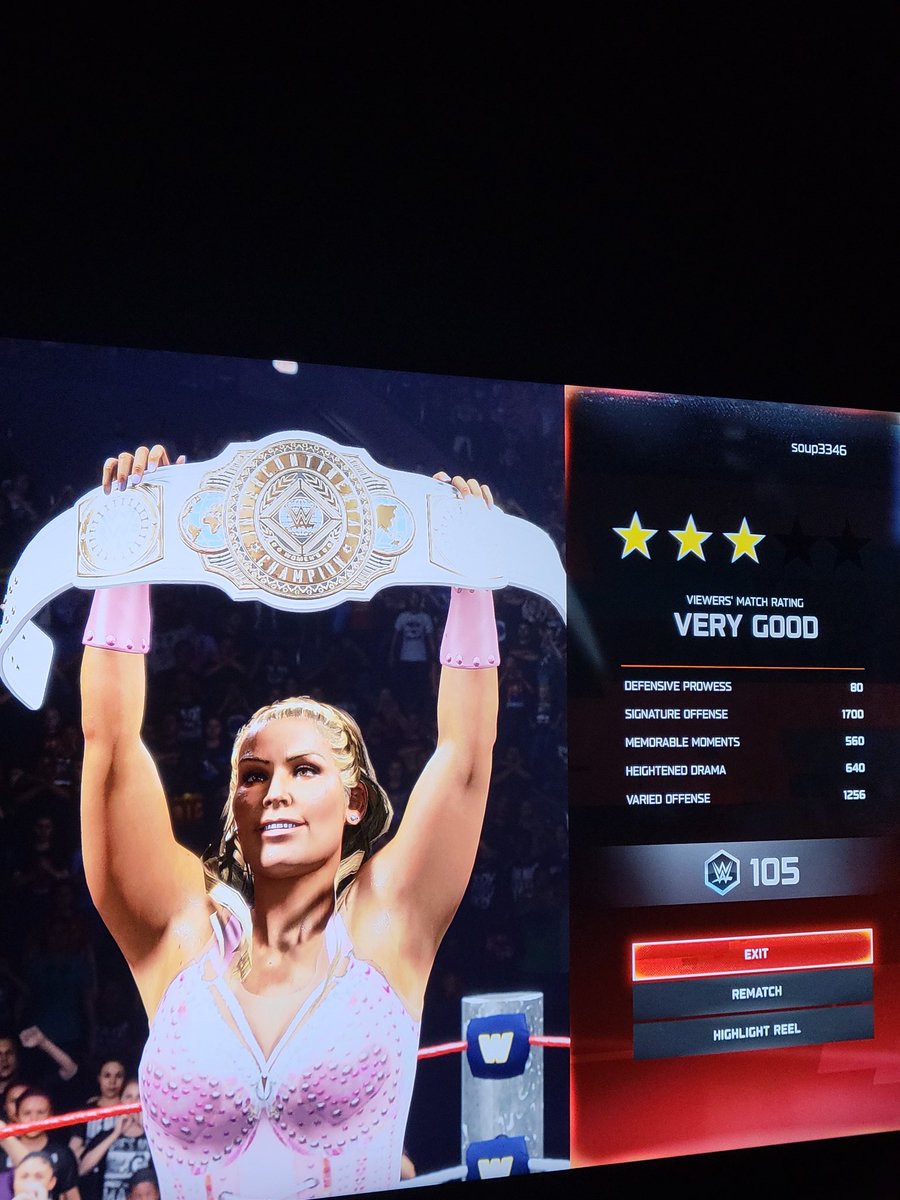C_dawg33's tweet image. Had to put some gold around Natalya in #WWE2k25 well deserved @NatbyNature a legend in my book I appreciate all that you do for wrestling. You deserve the recognition for your hard work π