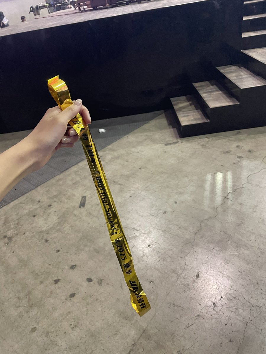 第五人格7周年オフラインイベント
『#第五人格DigDigSeven』
＆2025年夏季IJL決勝戦

本日も行ってまいりました！✨
第五舞台チーム、今日も素敵でした！

そして、
選手の皆さま本当にお疲れ様でした。
REJECTの皆さま、
優勝おめでとうございます🎉

第五人格、大好きです。

#IdentityV #第五人格