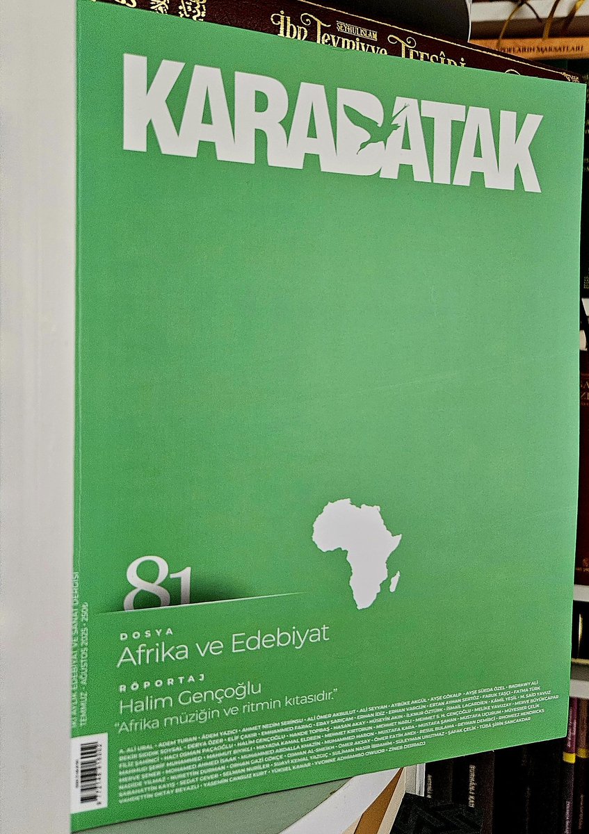 Kara Afrika üstüne beyaz düşler...
<a href="/KarabatakDergi/">Karabatak Dergisi</a> 
<a href="/SuleYayinlari/">Şule Yayınları</a>