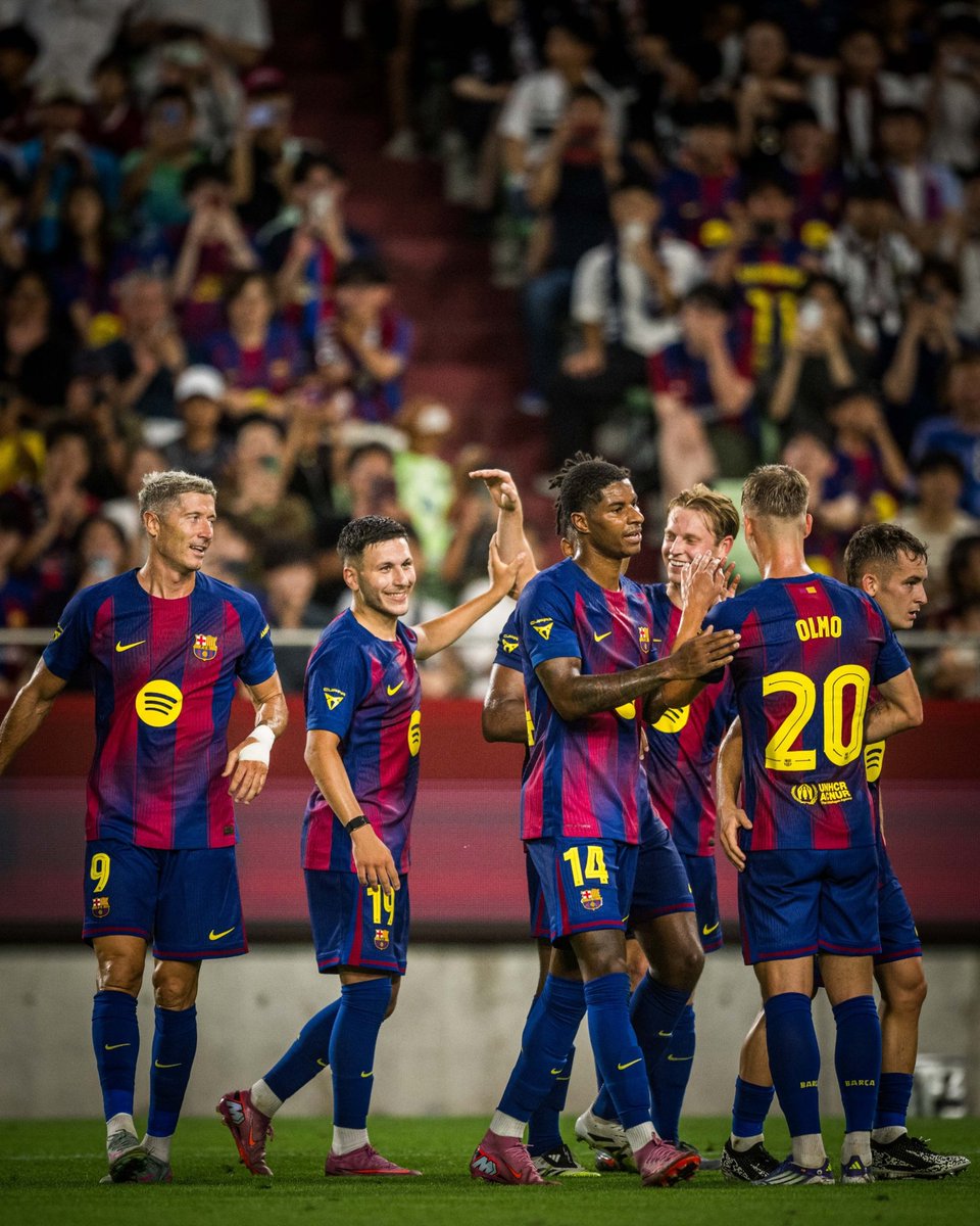 RadioCuler's tweet image. ⚽️📽️ GOLS DO BARÇA EM 25/26: A THREAD
🤝 Aqui vocês vão poder ver todos os gols do Barcelona nessa temporada em ordem cronólogica, do 1° até o último!