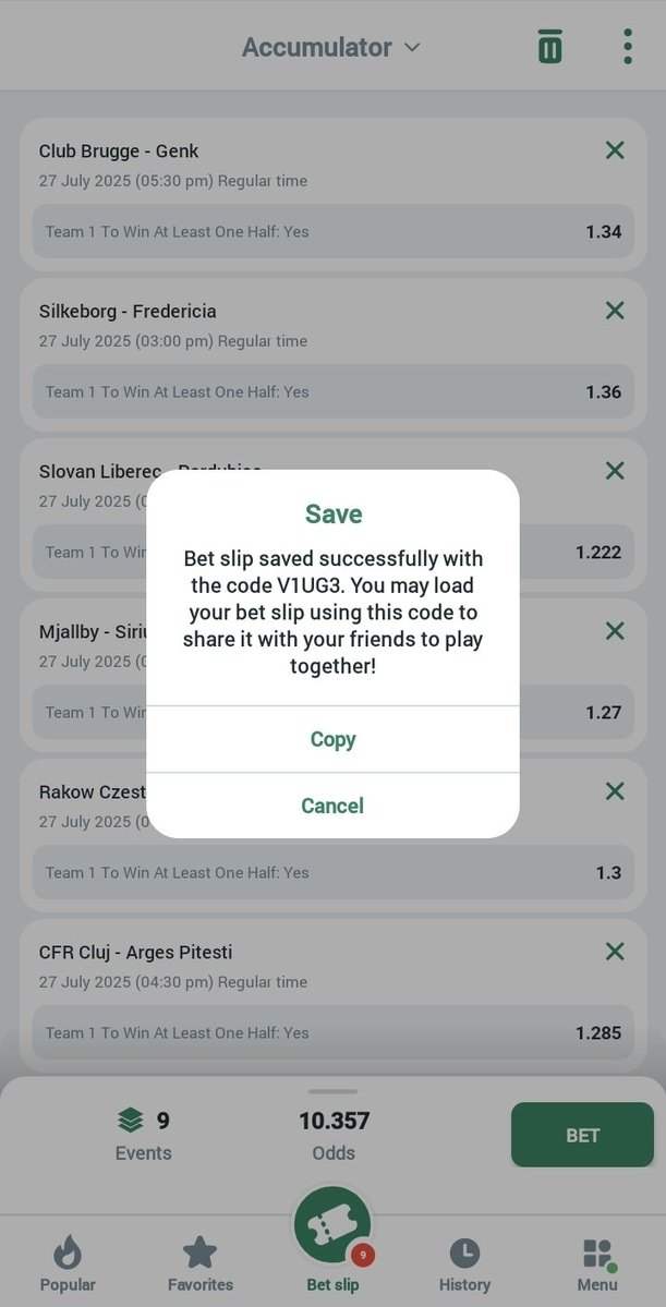 BettingTipsMan's tweet image. 10 odds on @BetwinnerNg
*Win Either Half*
Booking code: V1UG3
Register ➡️ bit.ly/3ZYIkKU
Use the promo code 'BTIPSMAN' to get a 100% welcome bonus