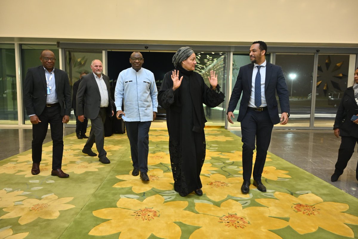 ECA_OFFICIAL's tweet image. .@claverGatete a accueilli la Vice-Sec. générale @AminaJMohammed à Addis-Abeba avant #UNFSS2025 aux côtés du Min. d'État de @FMoHealth, S.E. Dereje Duguma Gemeda & de @UNinEthiopia, réaffirmant notre engagemt collectif à transformer les syst. alimentaires pr les pop. & la planète