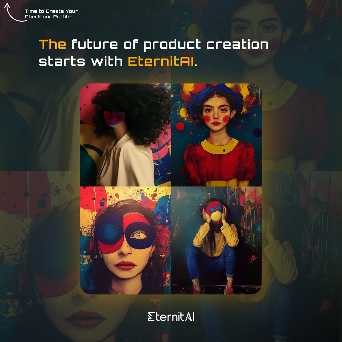 sir_areon's tweet image. The future isn’t coming  it’s already here.
And it’s in your hands.
With @Eternitai_, anyone can design, launch, and own AI-powered products from digital art to physical goods.
No limits. Just pure creation.
#EternitAI
eternitai.com 
#CreateWithAl #PromtToProduct