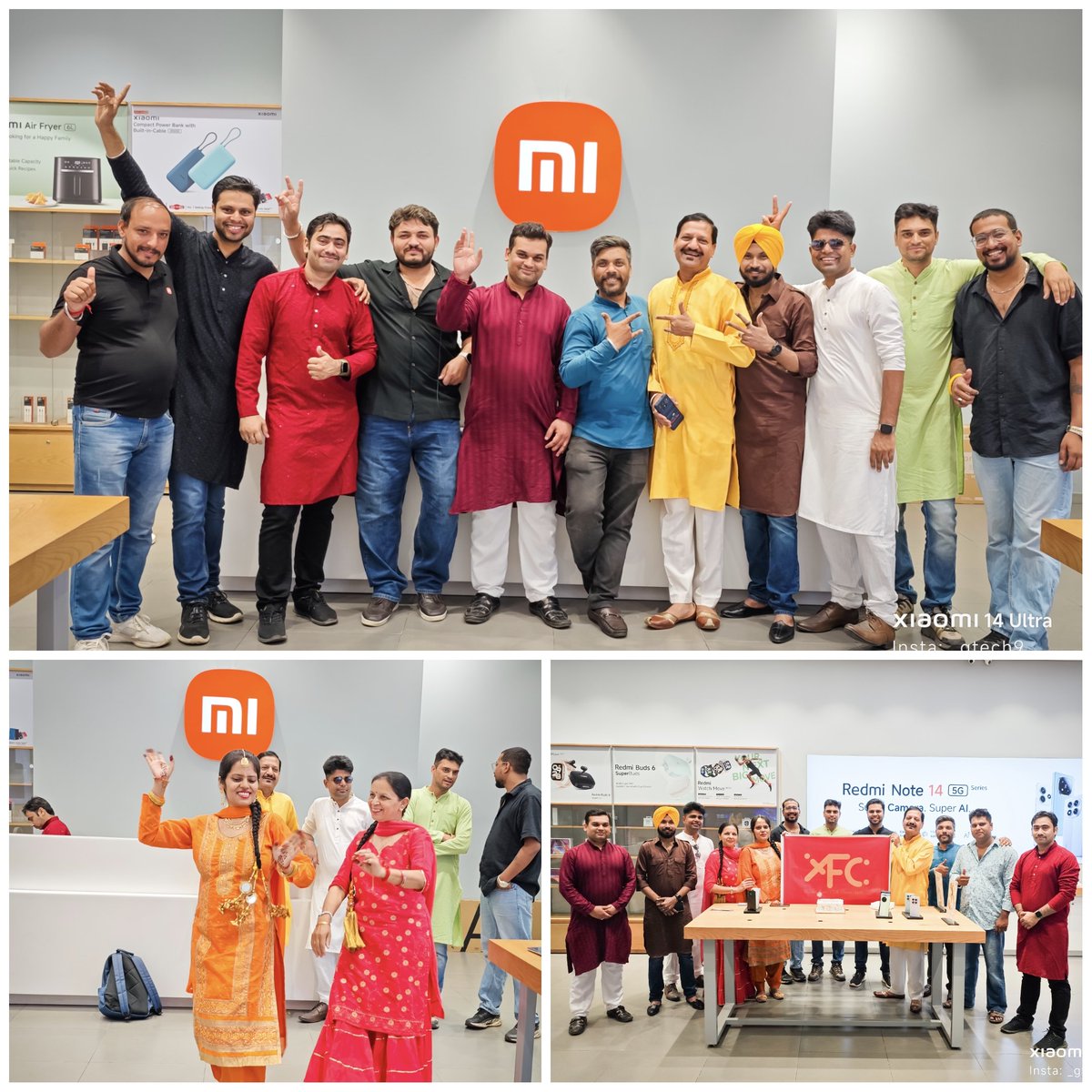 🎉 Celebrating Xiaomi India Anniversary &amp; #XiaomiFans Club Chandigarh Anniversary in full Punjabi style! 💃🕺
Teej vibes, colorful kurtas, vibrant suits, cake cutting &amp; joyful dancing!
This is what true fandom looks like! ❤️
#XiaomiAnniversary #MiFans #TeejCelebration #Chandigarh