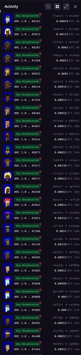 Kinder (@505degen) on Twitter photo <a href="/brc2punks/">$CRYPTO PUNKS BRC 2.0 - FREE MINT COLLECTION</a> will pump hard!!
Secure at least 3 punks, you won't regret it, it's much better than you buying it later when the floor price reaches $1000.
HIGHERRRRR!!!!!
#crypto #ordinal #cryptopunk #BRC2 #nft #bitcoin <a href="/brc2punks/">$CRYPTO PUNKS BRC 2.0 - FREE MINT COLLECTION</a> will pump hard!!
Secure at least 3 punks, you won't regret it, it's much better than you buying it later when the floor price reaches $1000.
HIGHERRRRR!!!!!
#crypto #ordinal #cryptopunk #BRC2 #nft #bitcoin