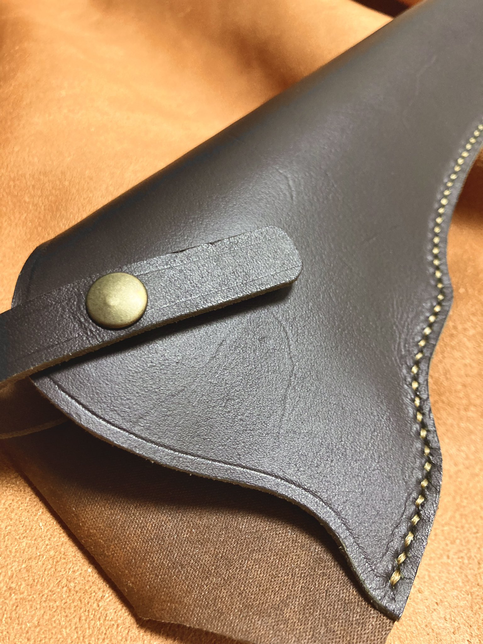 M1911A1用右利きレザーホルスター No.612 たつろう on X: