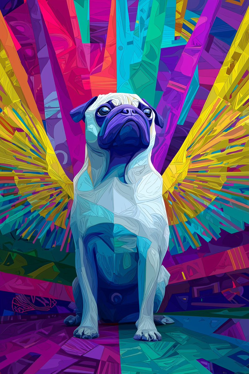 ✨ NEW DROP ✨

I’ve just dropped another piece from the Pugs and Angels collection. There will be 17 single editions, each one for every year of Habibi’s life ❤️‍🩹

Pugs and Angels #8 
1/1 edition 
7 tz

objkt.com/tokens/KT1VAvn…

#4Habibi