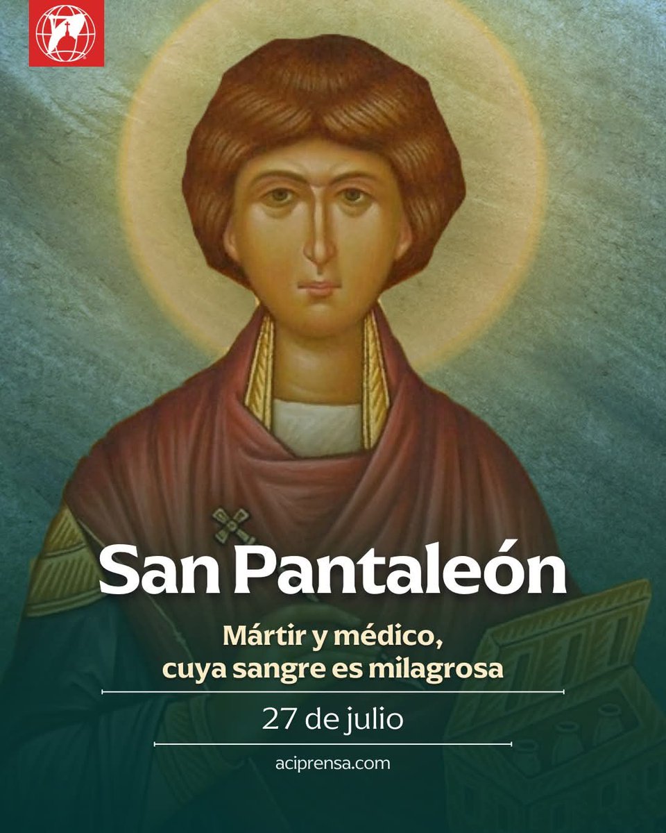 JuntosRecemos's tweet image. Hoy celebramos a San Pantaleón