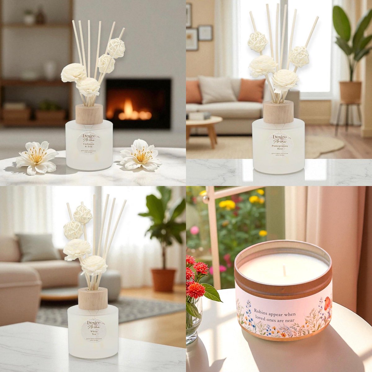 LumpyandFriends's tweet image. Just arrived new candles and diffusers 💐
Soy Candles and Luxury Passion Diffusers with Robins, Bees, Garden Birds and Flowers….with lovely words on 🌺
mrlumpyandfriends.com/candles-diffus…
Worldwide postage available 🙏