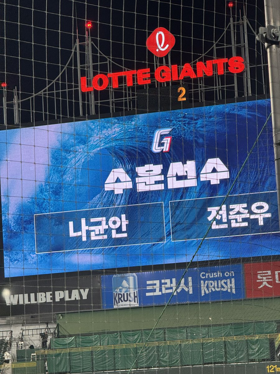 lottedeeo's tweet image. 수훈 나균안 전준우