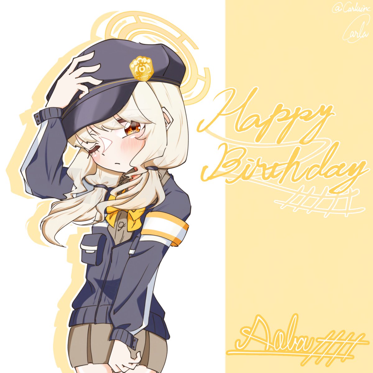 Carluinc's tweet image. #今月描いた絵を晒そう 

アオバめちゃくちゃ頑張った　特に目