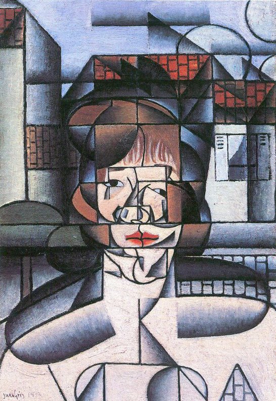 AniSWISSarts's tweet image. Juan Gris (Spanish, 1887-1927) - Portrait of Germaine Raynal