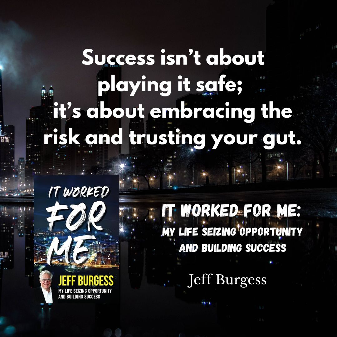 "It Worked For Me" Biz Memoir, now available! (@workedformebook) on Twitter photo ๐ต "Success isnโt about playing it safe; itโs about embracing the risk and trusting your gut."
Excerpt from ๐๐ฉ ๐๐ค๐ง๐ ๐๐ ๐๐ค๐ง ๐๐ by Jeff Burgess <a href="/WorkedForMeBook/">"It Worked For Me" Biz Memoir, now available!</a>
๐ geni.us/ItWorkedForMe
๐ฅ๏ธ jeffburgessauthor.com
๐ฏ % of all royalties go to @WWP
#booktwitter ๐ต "Success isnโt about playing it safe; itโs about embracing the risk and trusting your gut."
Excerpt from ๐๐ฉ ๐๐ค๐ง๐ ๐๐ ๐๐ค๐ง ๐๐ by Jeff Burgess <a href="/WorkedForMeBook/">"It Worked For Me" Biz Memoir, now available!</a>
๐ geni.us/ItWorkedForMe
๐ฅ๏ธ jeffburgessauthor.com
๐ฏ % of all royalties go to @WWP
#booktwitter