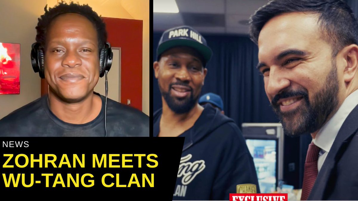 TheCompanyMan's tweet image. Zohran Mamdani Meets The Wu-Tang Clan. Here Are My Thoughts youtu.be/koXX3CVmmug?si… via @YouTube