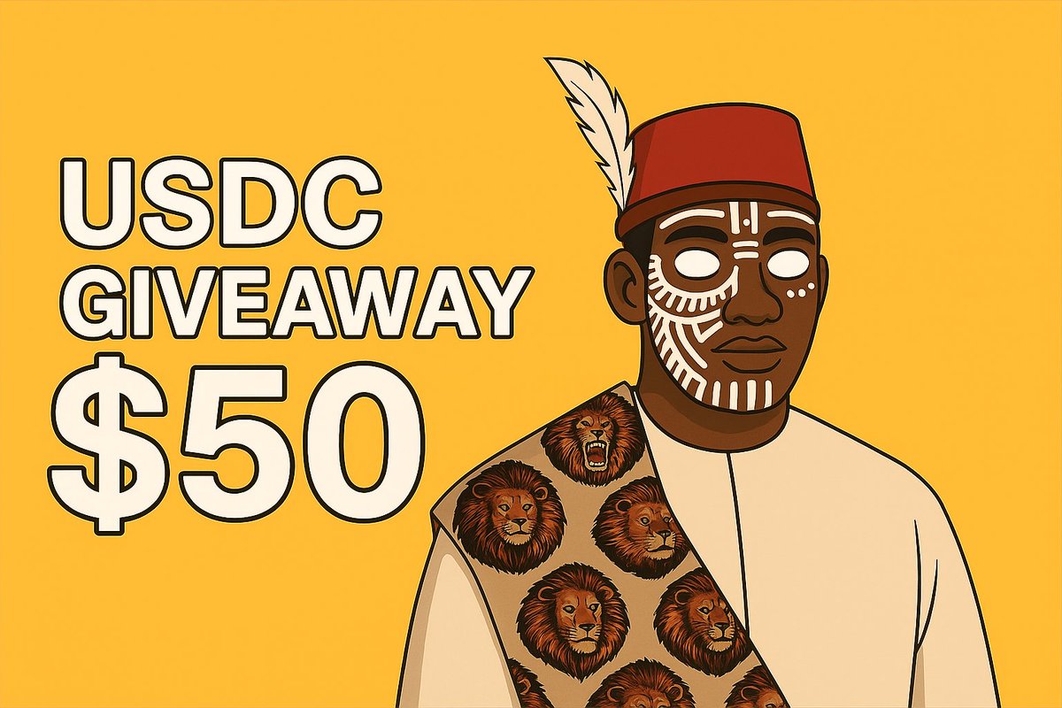 🚨 GIVEAWAY ALERT 🚨

Win $50 USDC! 💸

To enter:
1️⃣ Follow Me and <a href="/AnayoPhd/">Anayo.sui 🪖</a>
2️⃣ Like &amp; Retweet
3️⃣ Tag 3 friends 

Good luck!