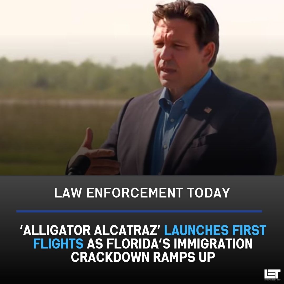 LawEnforceToday's tweet image. Flights out of Alligator Alcatraz are officially wheels up.
#lawenforcement #news #alligatoralcatraz #florida
lawenforcementtoday.com/repatriation-o…