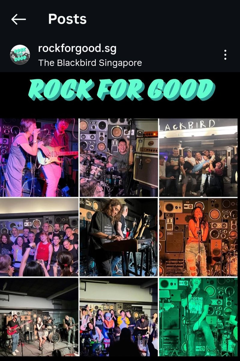 I'll be playing with my band 🤘 at this for-benefit concert on 8 Oct at The Blackbird 🐦‍⬛

#livemusic #NewMusic #rocknroll #sanjaymichael