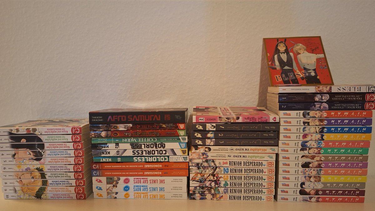 hiim_shiro's tweet photo. #mangaflohmarkt #mangaverkauf

Ich hab einiges an Manga, Figuren und ein paar Animes abzugeben. 

Bei Interesse gerne eine PN schicken 

Mangas kosten 50 bis 60% des Originalpreises plus Versand.

über Retweets würde ich mich freuen. https://t.co/hr4HWJqmUP