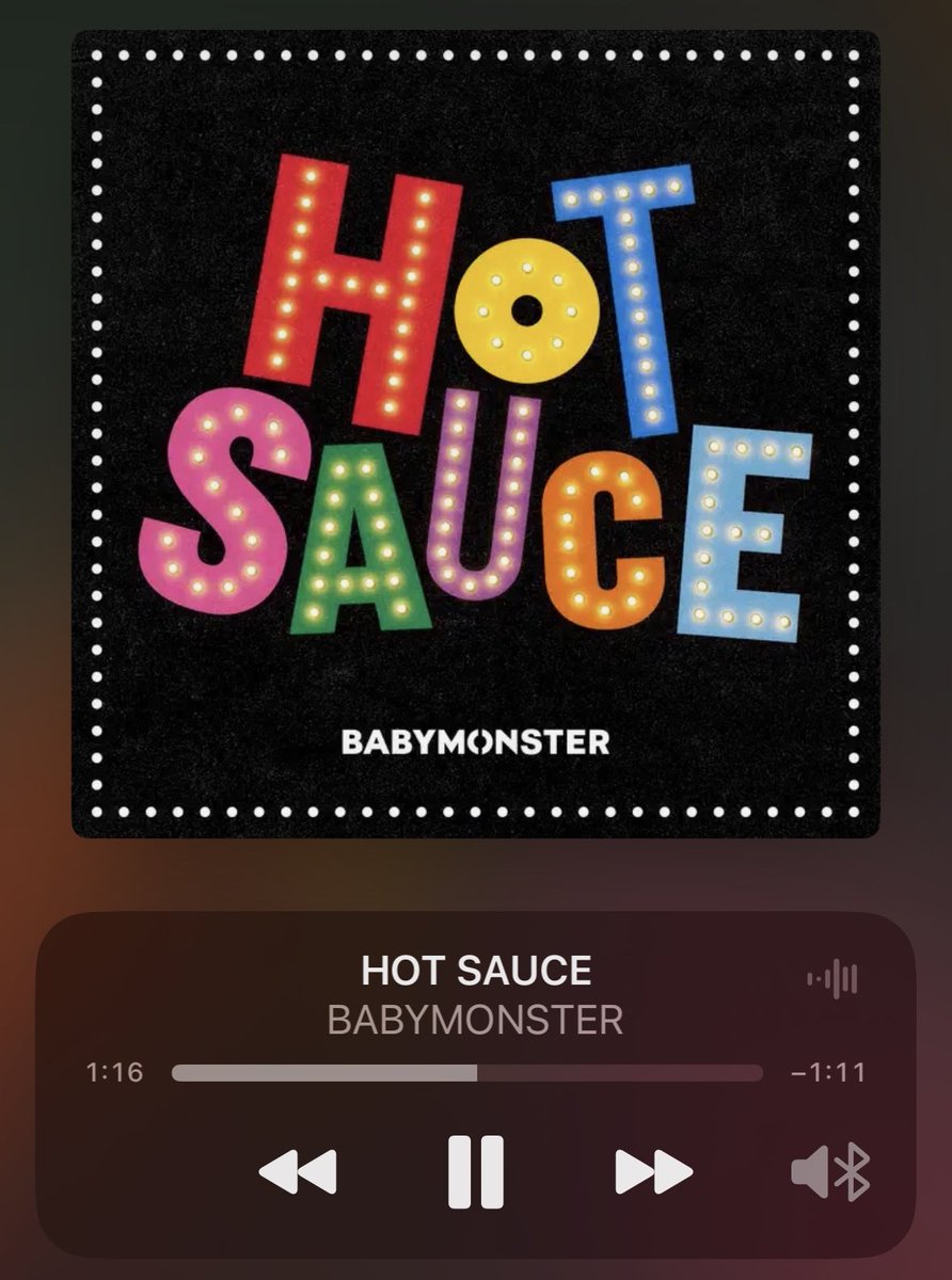 baemonsbase's tweet image. Why does BABYMONSTER’s ‘HOT SAUCE’ suddenly sound 10x better when listening to it on Spotify after hearing the SBS Gayo Daejeon performance let’s all stream!