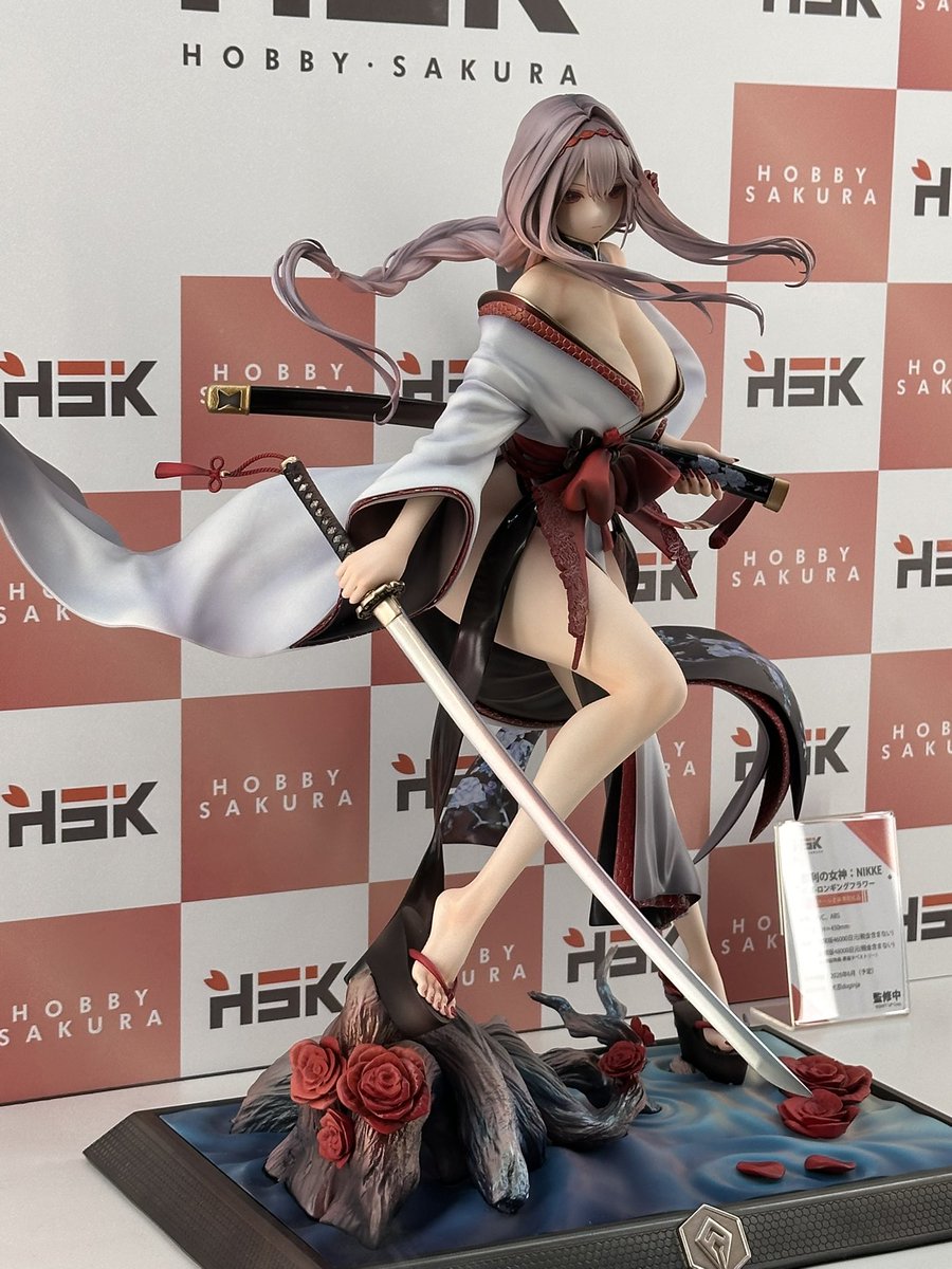 codereidn's tweet image. #ワンフェス
 #WF2025S
 #ワンフェス2025夏
 #NIKKE
 #メガニケ
グレイブと紅蓮早いな！
製作を進むのが。