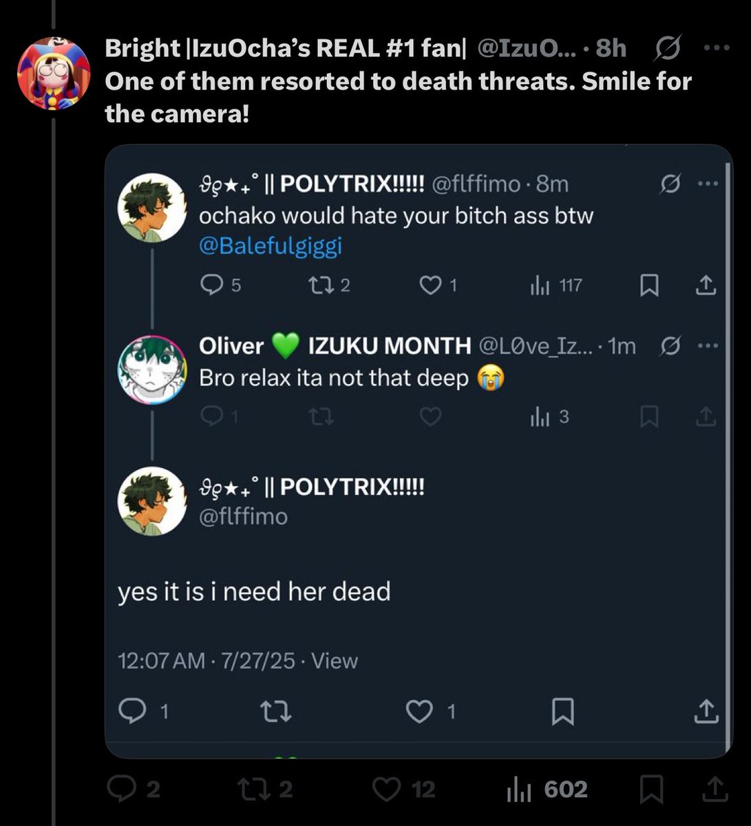flffimo's tweet image. who would say something like this? disgusting.