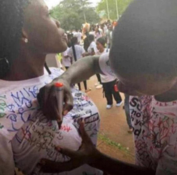 Me signing autographs at UOX finals in Bulenga 🥹😹