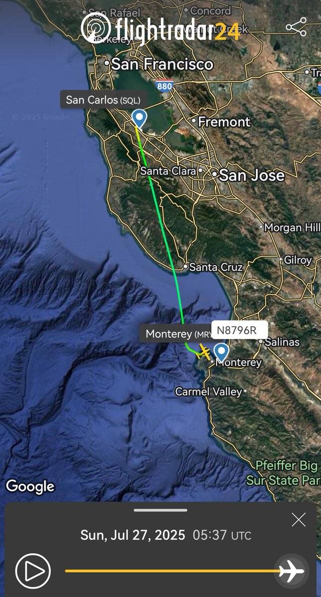Runway_Report12's tweet image. 🚨🚨BREAKING: A Beech B95-B55 Baron has crashed in Monterey California. The aircraft was flying from San Carlos SQL to Monterey MRY with the registration #N8796R. As this news is so fresh we do not know much.
#Californiaplanecrash #planecrash #AviationAccident
