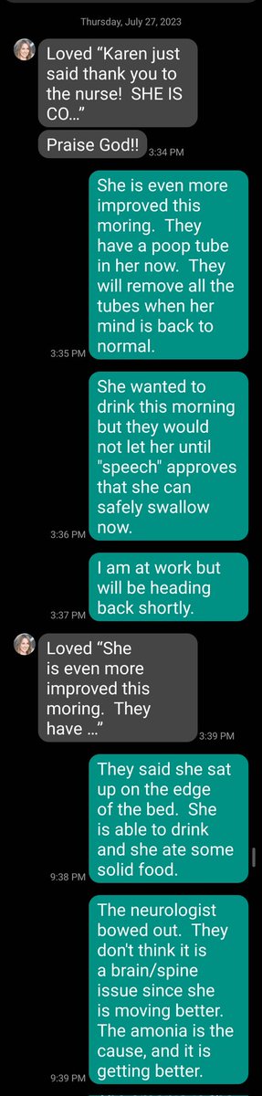 Me262A1Schwalbe's tweet image. TWO YEARS AGO TODAY. SHE WAS IMPROVING SO THE NEUROLOGIST BOWED OUT SAYING IT WAS NOT A BRAIN ISSUE, THEY FIGURED IT WAS ALL FROM THE AMMONIA.