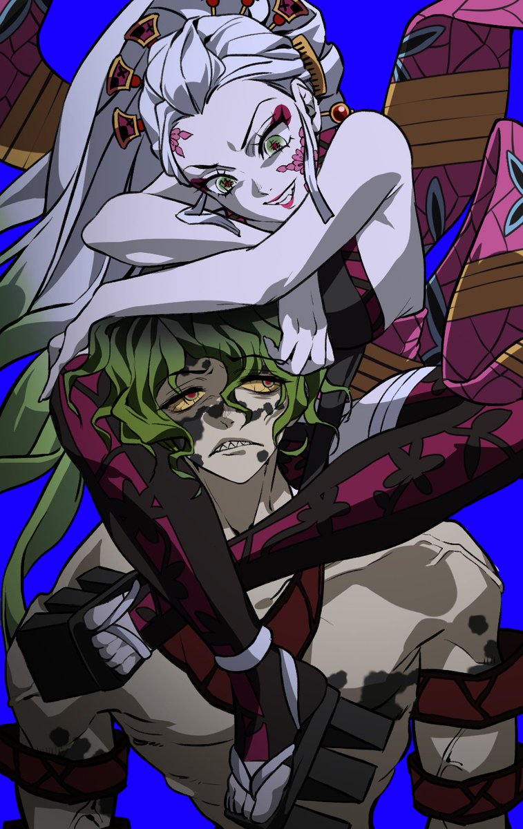 DoumaSTOPplz's tweet image. #鬼滅の刃 
#귀멸의칼날
#堕姫 
#妓夫太郎