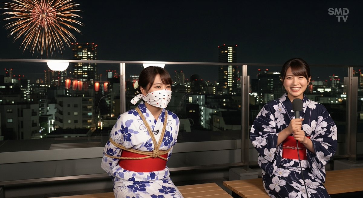 花火用に作ってたDIDシーン。 #Whisk