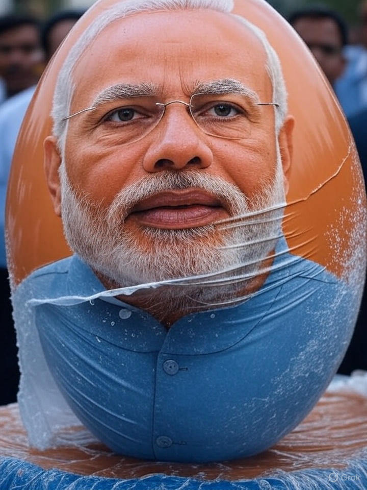 📢 मीडिया ने मोदी जी को 'गुब्बारा' बना दिया! 😄
अब हवा निकलते ही, गुब्बारा फुस्स... 🎈💨
#Modi #Media #Satire
